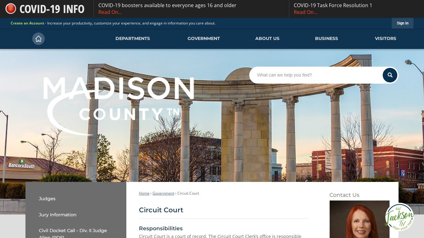 Circuit Court | Madison County, TN - Official Website